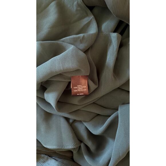 Gorgeous GREEN dress!!!  The color of fall!! - Picture 6 of 8